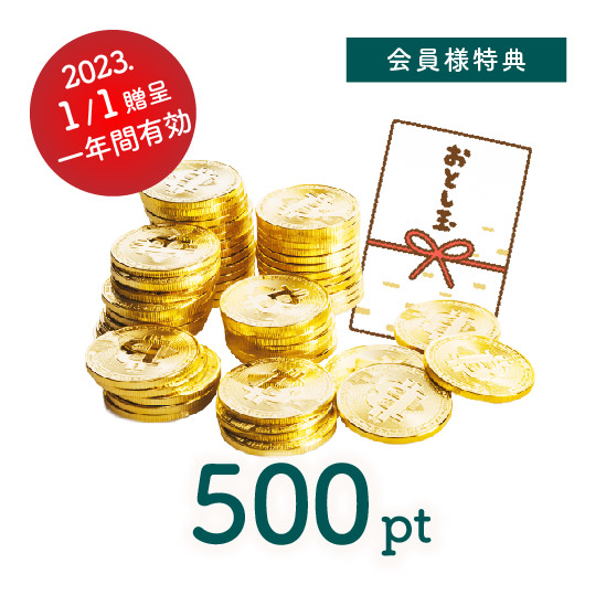 お年玉ポイント贈呈