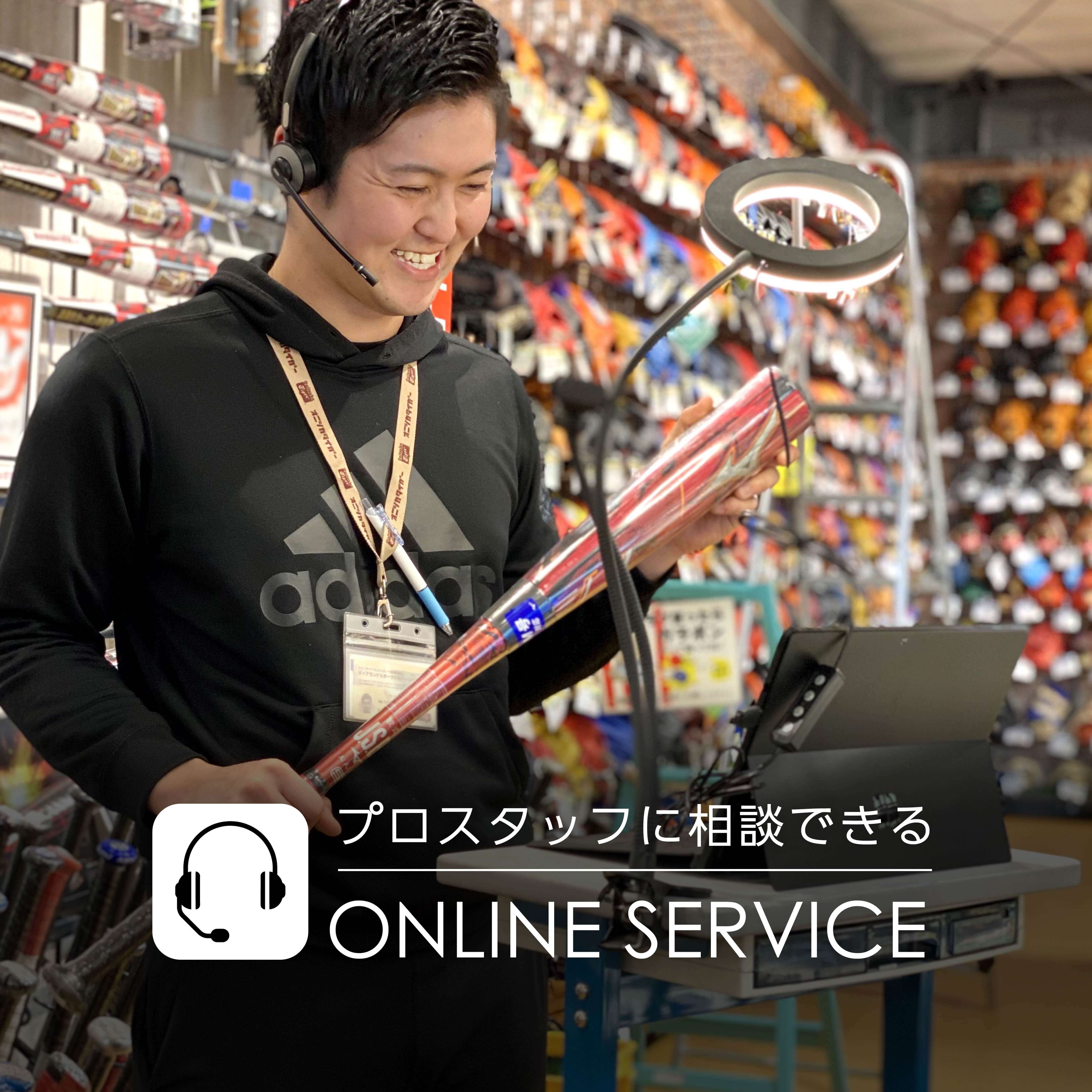 野球のプロスタッフに相談するオンラインサービス