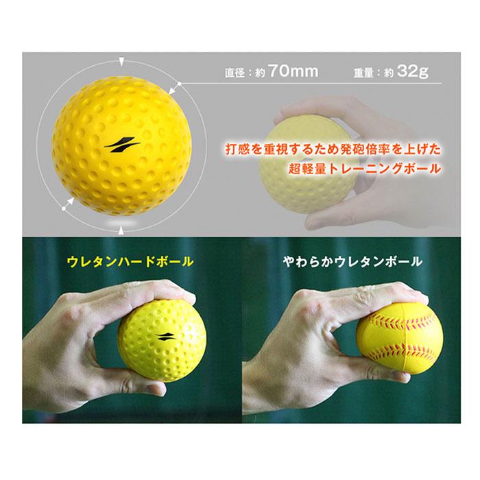フィールドフォース 野球 ウレタンハードボール20個入バッティング練習