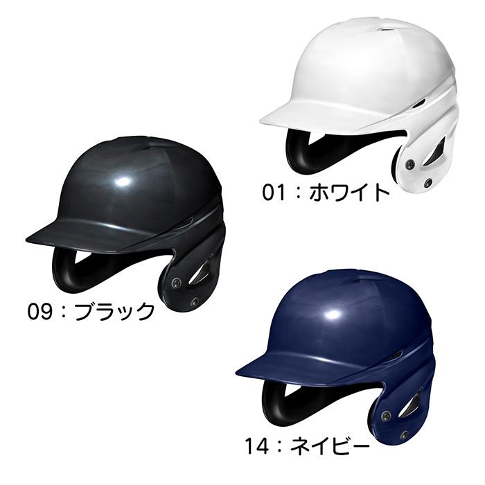 ミズノ MIZUNO 野球 軟式 打者用ヘルメット 両耳 一般軟式 両耳付打者