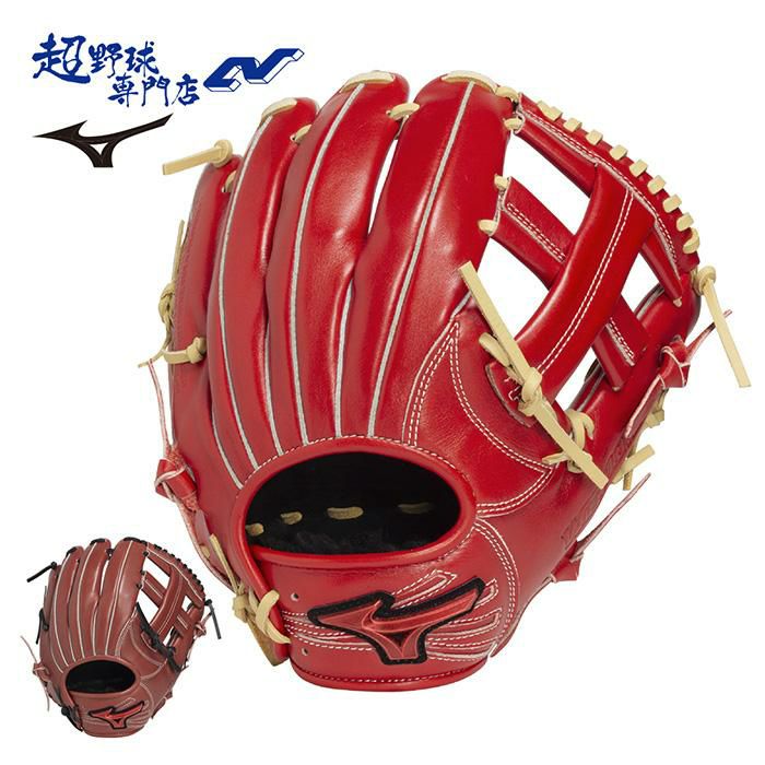 ミズノ サンドメイト 限定モデル 人気レッドラベル 内野用 軟式グローブ ミズノ 野球 グローブ 軟式 内野手向け グラブ サイズ8 WILLDRIVE RED