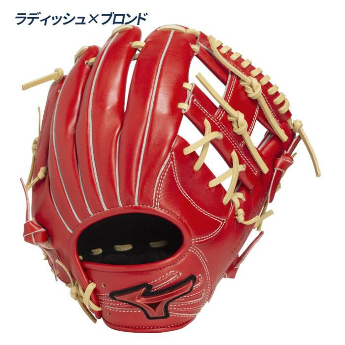 ミズノ 野球 グローブ 軟式 内野手向け グラブ サイズ9 WILLDRIVE RED