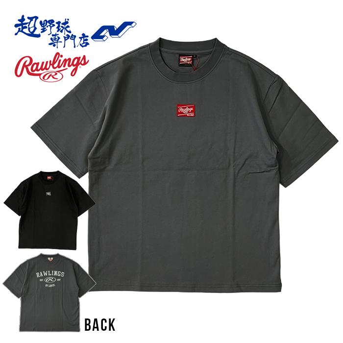 ローリングス 野球 Tシャツ 半袖 メンズ バックプリントTシャツ