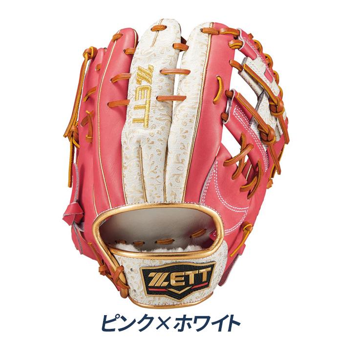 ゼット内野用グローブ ゼット 野球 グローブ 軟式 内野用 源田モデル 母の日仕様 サイズ4
