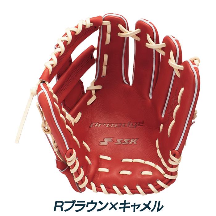 SSK 野球 グローブ 軟式 内野用 プロエッジシリーズ W サイズ6L 草野球